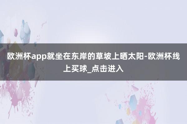 欧洲杯app就坐在东岸的草坡上晒太阳-欧洲杯线上买球_点击进入